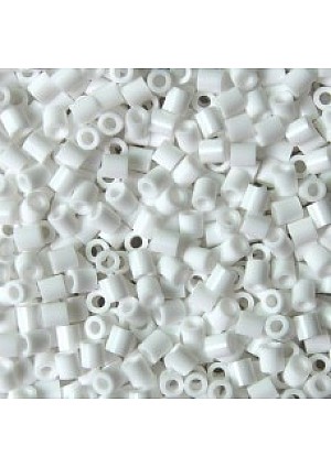 Perles à Fusionner Artkal Taille Midi 5 mm Série S (Sacs de 1000 perles) - Couleur S01 / Blanc